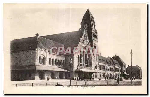 Cartes postales Metz La Nouvelle Gare