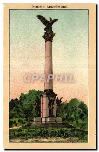 Cartes postales Deutsches Armeedenkmal