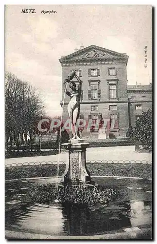 Cartes postales Metz Nymphe