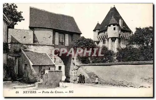 Cartes postales Nevers Porte du Croux NG