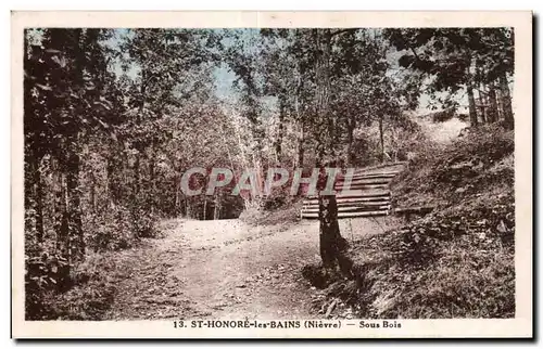 Cartes postales Nievre St Honore les Bains sous Bois