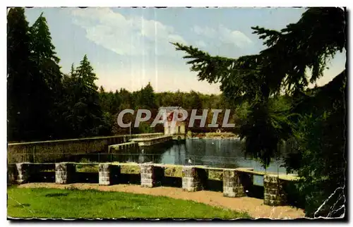 Cartes postales Nievre Souvenirs des Settons Les Settons Parc Montsauche