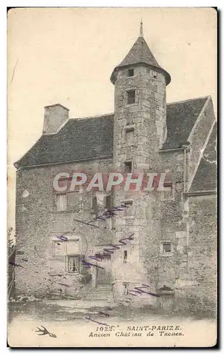 Ansichtskarte AK Saint Parize Ancien chateau des Tacnes