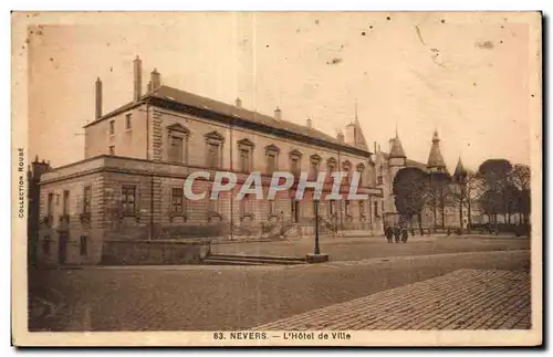 Cartes postales Morvan L Hotel de Ville