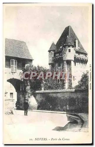 Cartes postales Nevers Porte du Croux