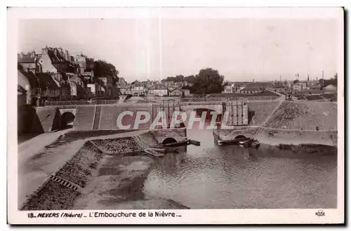 Cartes postales Nevers L Embouchure de la Nievre