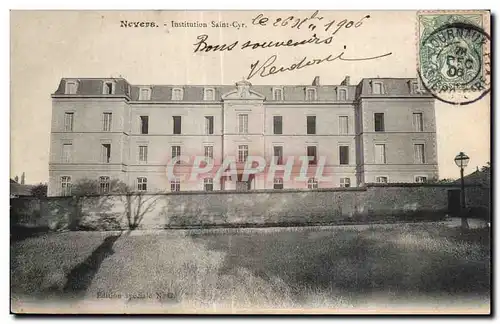 Cartes postales Nevers Institution Saint Cyr