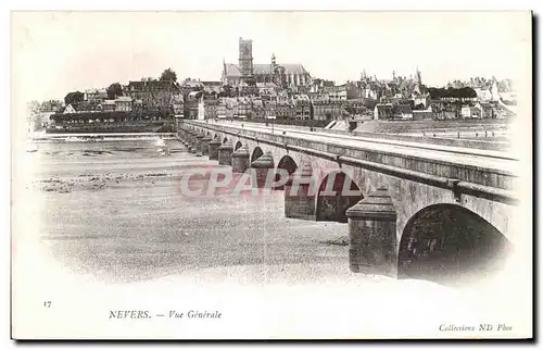 Cartes postales Nevers Vue Generale