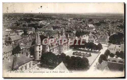 Cartes postales Nevers Vue Panoramique sur le Palais Ducal