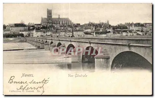 Cartes postales Nevers Vue Generale