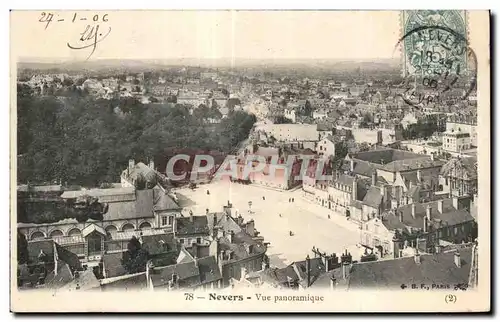 Cartes postales Nevers Vue Panoramique