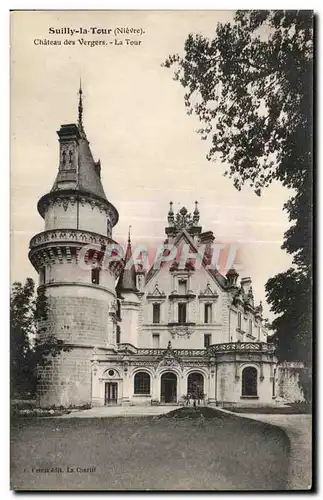 Ansichtskarte AK Suilly la Tour Chateau des Vergers La tour