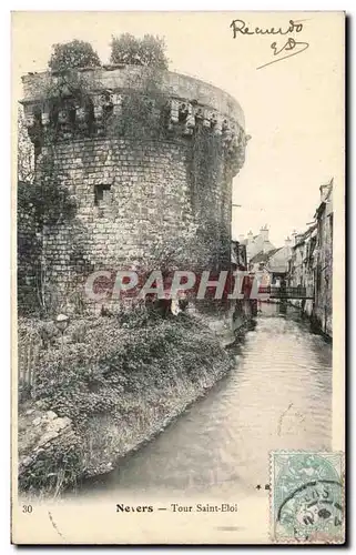 Cartes postales Nevers Tour Saint Eloi