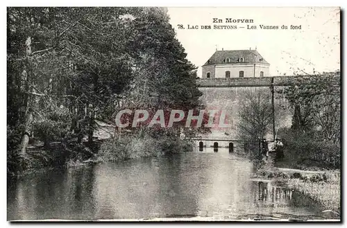 Ansichtskarte AK Other En Morvan Lac Des Settons Les Vannes du fond