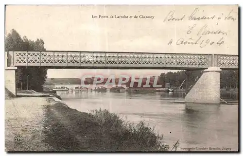 Ansichtskarte AK Les Ponts de Laroche et de Charmoy