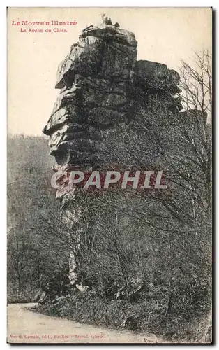 Cartes postales Le Morvan Illustre La Roche du Chien