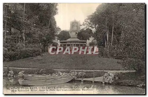 Cartes postales Pougues les Raux Le Lac les Sources St Leger et St Leon