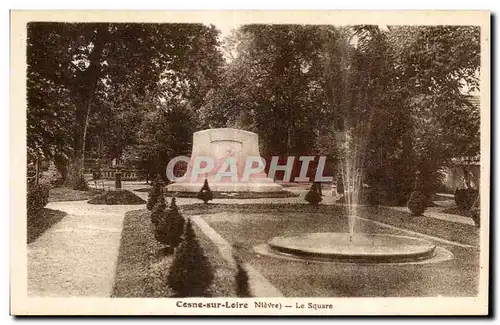 Cartes postales Cosne sur Loire Nievre Le Square