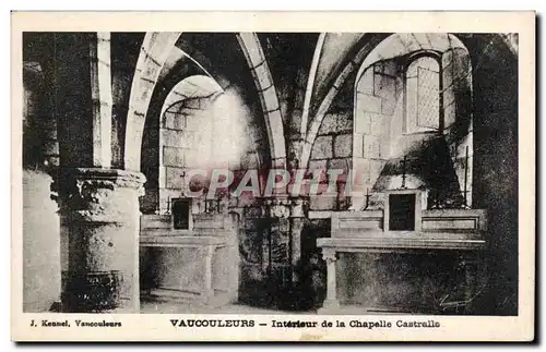 Cartes postales Vancouleurs Intarieur de la Chapelle Castralle