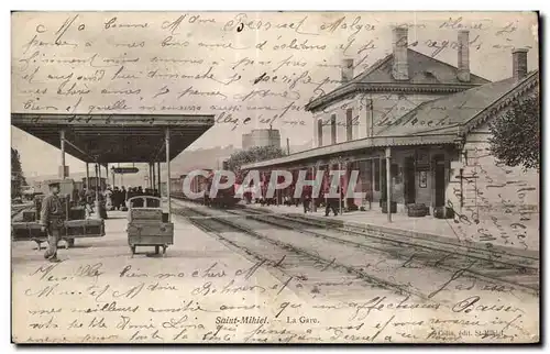 Cartes postales Saint Mihiel La Gare
