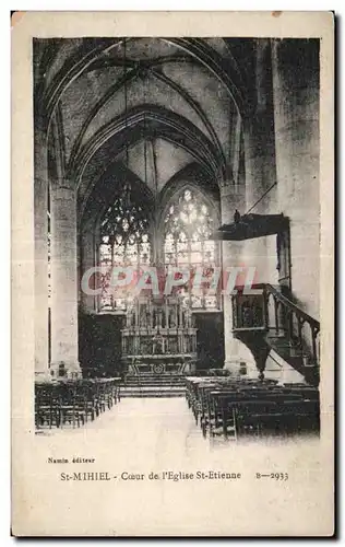 Cartes postales St Mihiel coeur de l Eglise St Etienne