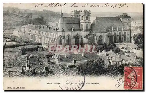 Cartes postales Saint Mihiel Eglise Saint Mihiel et la Division