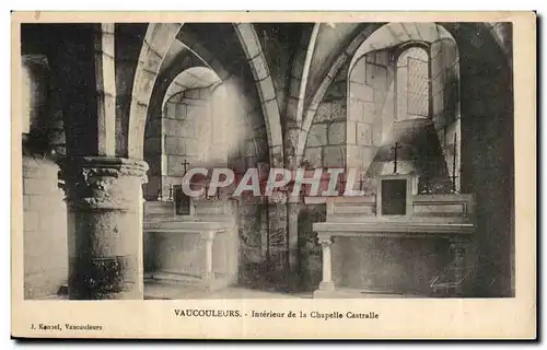 Cartes postales Vaucouleurs Interieur de la Chapelle Castralle