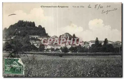 Cartes postales clermont en Argonne Vue de l Est
