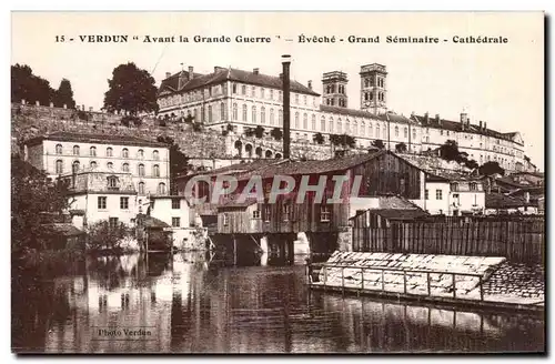 Ansichtskarte AK Verdun Avant la Grande Guerre Eveche Grand Seminaire Cathedrale