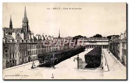 Cartes postales Nancy Place de la Carriere