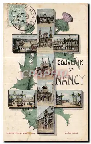 Cartes postales Nancy Souvenir de