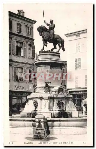 Cartes postales Nancy Le Monument De Rene II