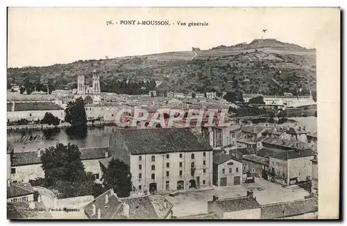 Cartes postales Pont A Mousson Vue generale