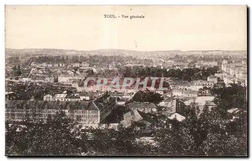 Cartes postales Toul Vue generale