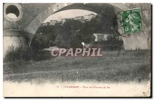 Cartes postales Liverdun Pont du Chemin de fer