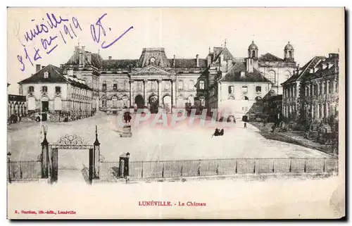 Cartes postales Luneville Le Chateau