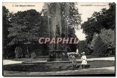 Ansichtskarte AK La haute marne chaumont le boulingrin