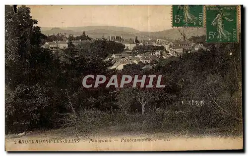 Cartes postales Bourbonne les bains panorama