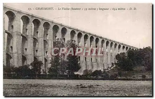 Cartes postales Chaumont Le viaduc