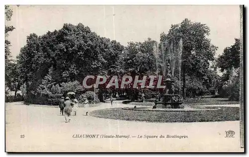 Ansichtskarte AK Chaumont (Hte Marne) Le Square du Boulingrin