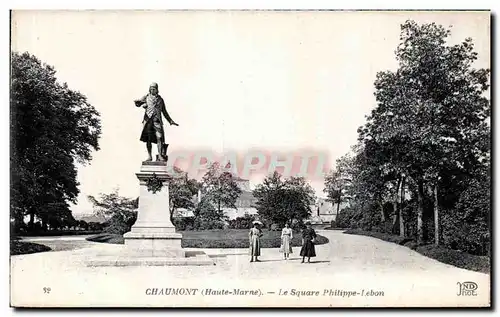 Cartes postales Chaumont (Haute Marne) Le Square Philippe Lebon