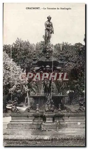 Ansichtskarte AK Chaumont La fontaine du boulingrin