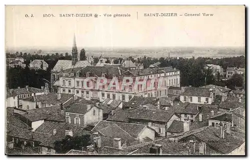 Cartes postales Saint dizier vue generale