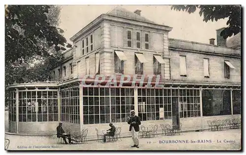 Cartes postales Bourbonne les bains le casino