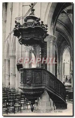 Cartes postales Chaumont Eglise Saint Jean Baptiste La Chaire