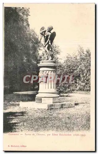 Ansichtskarte AK Chaumont Statue de l Amour par Edme Bouchardon