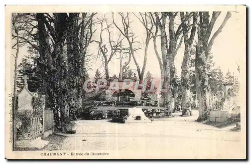 Cartes postales Chaumont Entree du Cimetiere