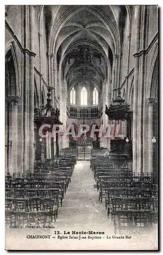 Ansichtskarte AK La Haute Marne Chaumont Eglise Saint Jean Baptiste La Grande Net