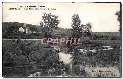 Ansichtskarte AK La Hante Marne Chaumont Saint Aignan et la Vallee de la Marne