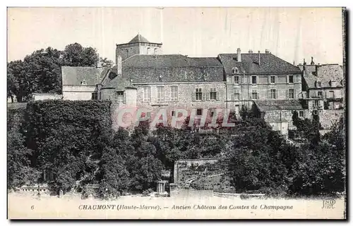 Ansichtskarte AK Chaumont Ancien Chateau des Comtes de Champagne
